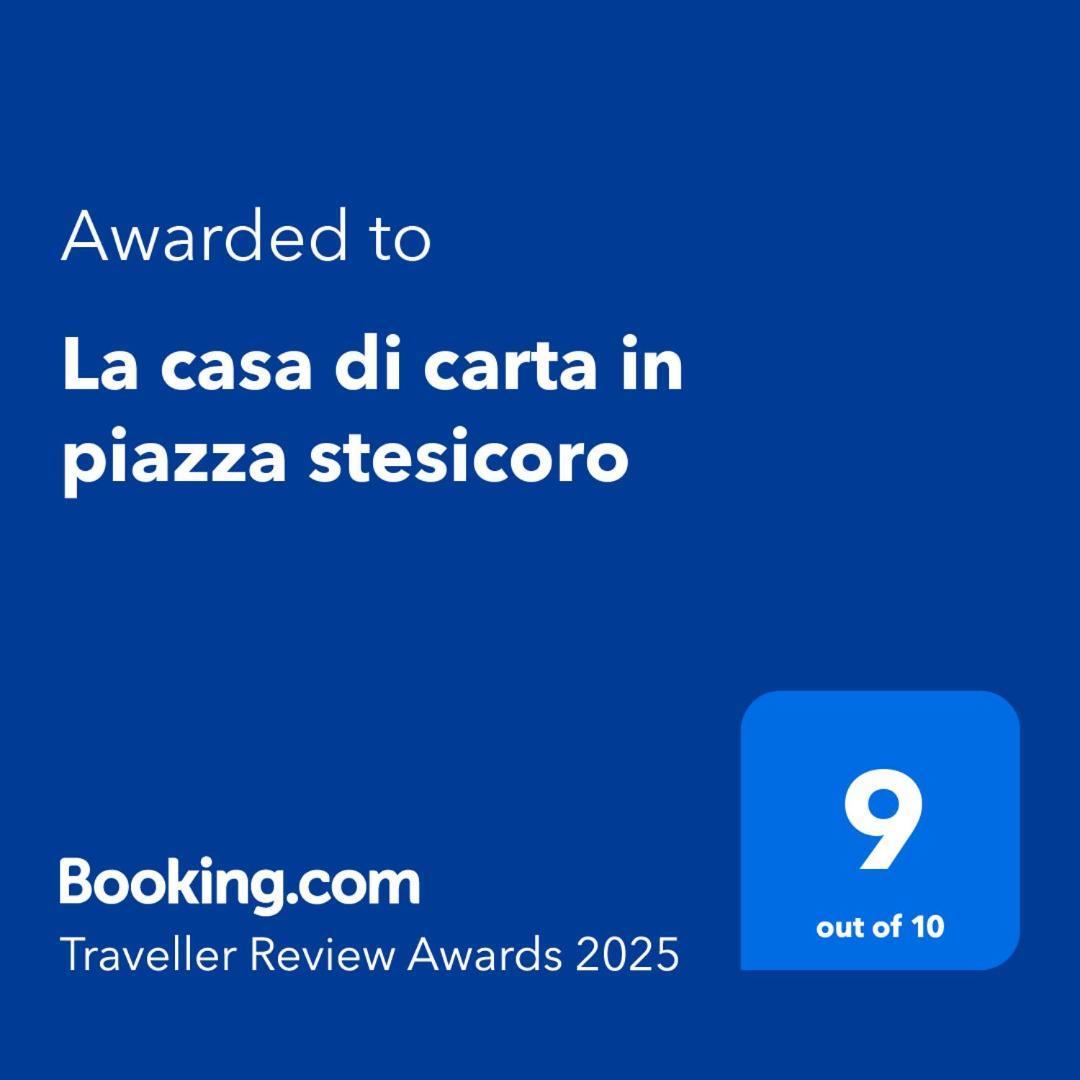 La Casa Di Carta In Piazza Stesicoro Leilighet CTA Eksteriør bilde